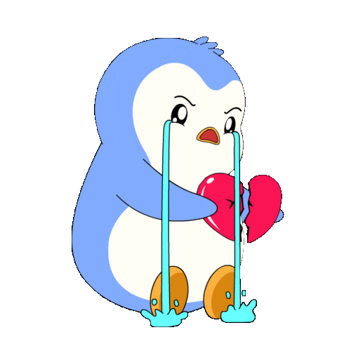 Heart Love Sticker by Pudgy Penguins