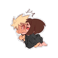 Kacchako Kiss Sticker
