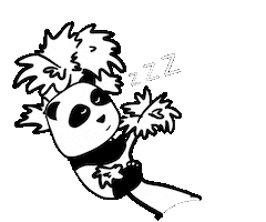 tired sleep Sticker by Breden Kids