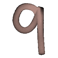 acendradaart number 9 numbers nine Sticker