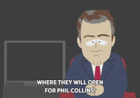 news moderator reporting GIF by South Park 