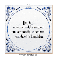Nl Troost Sticker by Tegelspreuken.nl