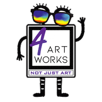 happy art Sticker
