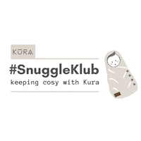 kuraorganics organic kura snug its here Sticker