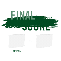 Finalscore Sticker by Royals