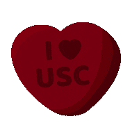 South Carolina Love Sticker by University of South Carolina