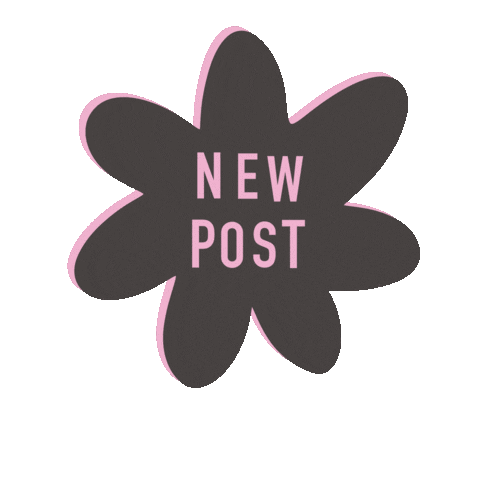 daisywakefield giphyupload new flower new post Sticker