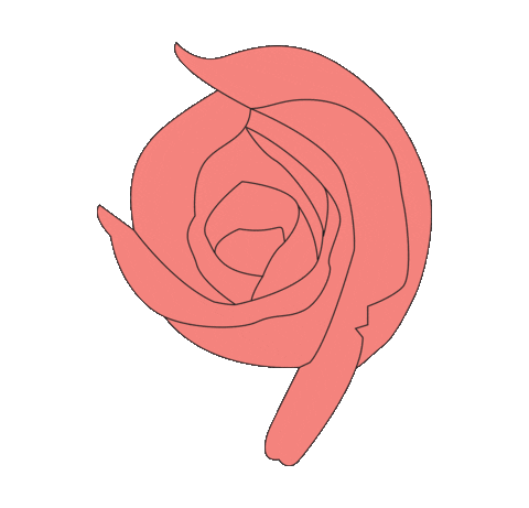 Rose Psugd Sticker by Portland State Graphic Design