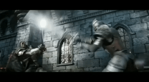 NinjaComix anime sword for honor sword fight GIF