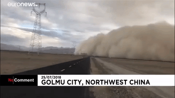 China Sand Tempest GIF by euronews