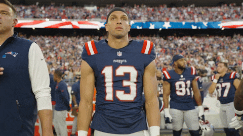 Mack Hollins Football GIF by New England Patriots