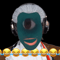 Blue Alien GIF