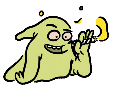 High Spirits Smoke Sticker by Mike O.