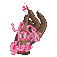 Grrl Power Love Sticker by Christi Lee