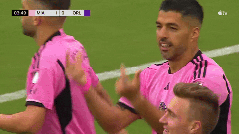 Happy Luis Suarez GIF by Major League Soccer