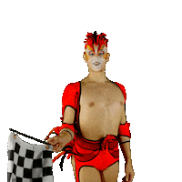 Formula 1 Makeup Sticker by Cirque du Soleil