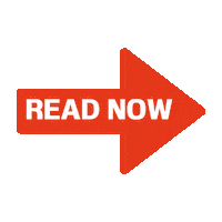 Arrow Read Sticker by KAEFERGroup