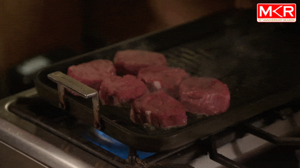 bbq cook GIF by My Kitchen Rules