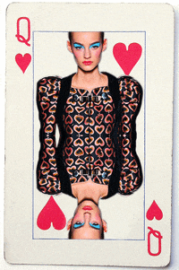 milan fashion week hearts GIF by fashgif