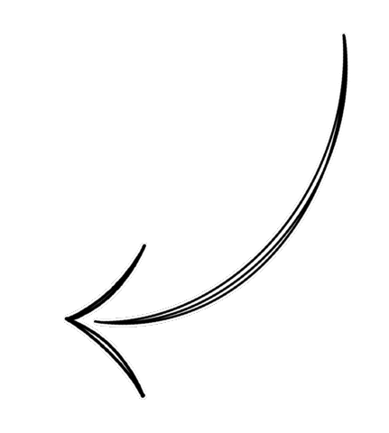 Look Arrow Sticker