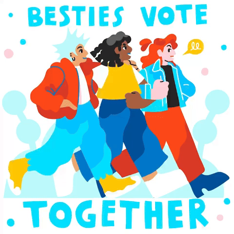Besties Vote Together