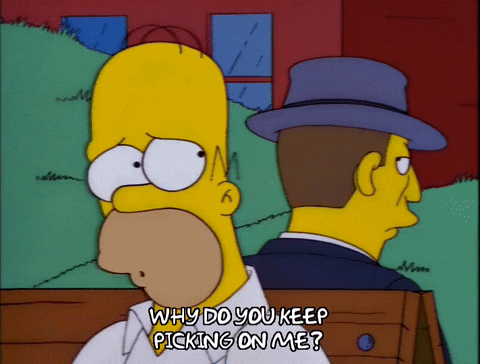 sad homer simpson GIF