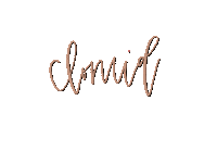 Calligraphy Pregnancy Sticker