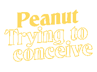 Conceive Social Network Sticker by Peanut App
