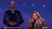 Kelly Clarkson Singer GIF by NBC