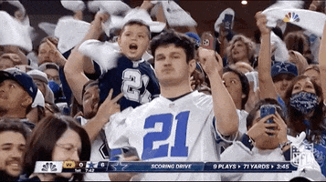 Dallas Cowboys Football GIF by NFL