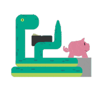 Snake Coin Sticker by MOTCHA