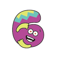 6 Sticker