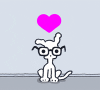 I Love You Heart GIF by Chippy the Dog