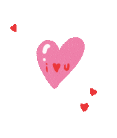 I Love You Sticker by Julia Gluyas