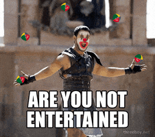 Russell Crowe Clown GIF