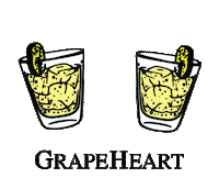 Gin Tonic Cheers Sticker by GrapeHeart Gin
