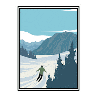 France Winter Sticker by Saddle Cafe