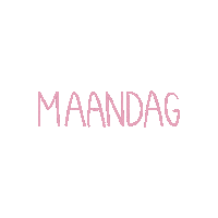 Monday Sticker by Anne-Loes