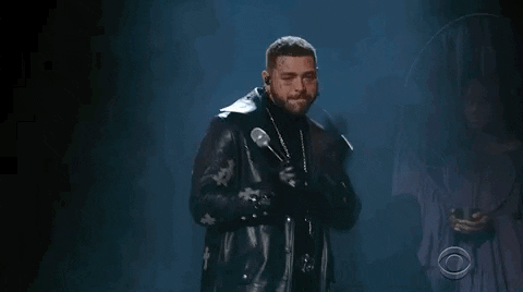 Post Malone Peace GIF by Recording Academy / GRAMMYs