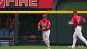 Baseball Dancing GIF by Cincinnati Reds
