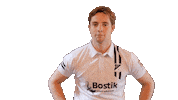 Zwart-Wit hockeyclub zwart wit heren 1 gijs wenink Sticker