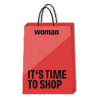 WOMANmagazin woman shopping strong girlpower Sticker