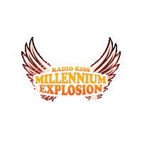 Explosion Millennium Sticker by Radio KISS