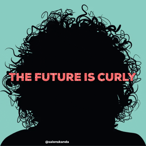 salonskanda giphygifmaker curls curlyhair naturalhair GIF