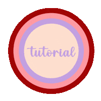Circle Rosa Sticker