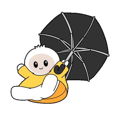 Rain Floating Sticker by okdstudio