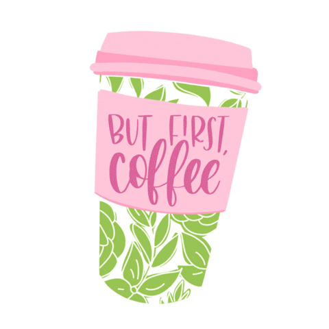 But First Coffee Summer Sticker by bloom daily planners