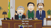 phone denying GIF by South Park 