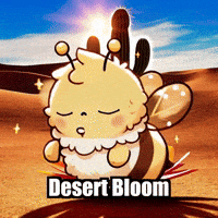 Bee Desert GIF by Beelightened