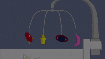 crib sleeping GIF by South Park 